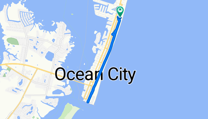 28th Street 101, Ocean City to Atlantic Avenue 2711, Ocean City