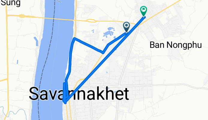 Route to Unnamed Road, Savannakhét