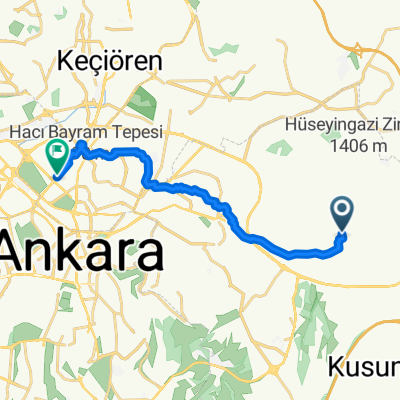 1469. Sokak 17, Mamak to Kazım Karabekir Caddesi, Altindag