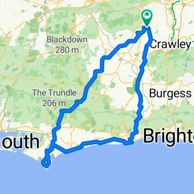 Old Kingsland Cottage, Kingsland, Dorking to Old Kingsland Cottage, Kingsland, Dorking