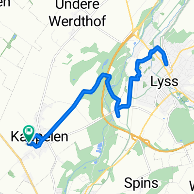 Kappelen BE Radfahren