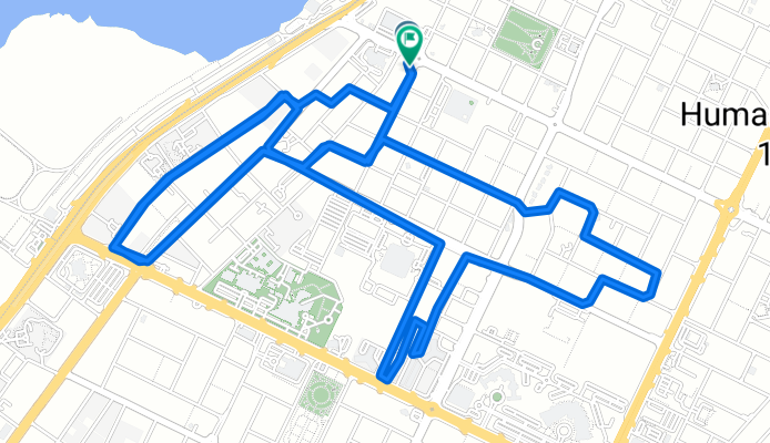 Sheikh Maktoum Bin Rashid Al Maktoum Street, Ajman to 45 Street, Ajman