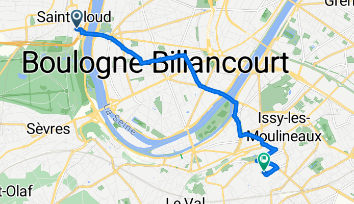 Easy ride in Issy-les-Moulineaux