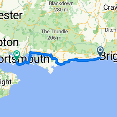 South St Lancing, Worthing To Gosport Ferry
