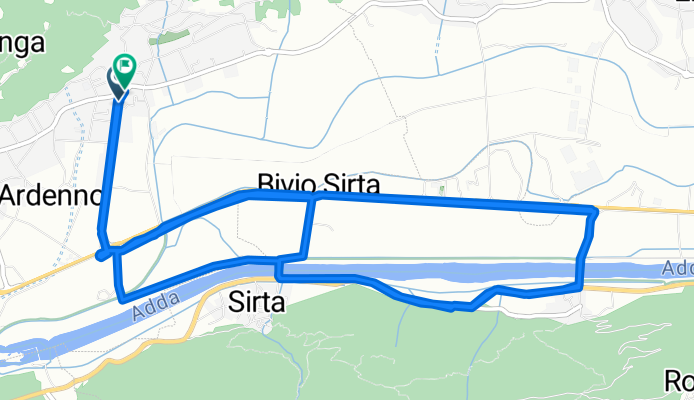 Da Via Libertà 12, Ardenno a Via Libertà 7, Ardenno