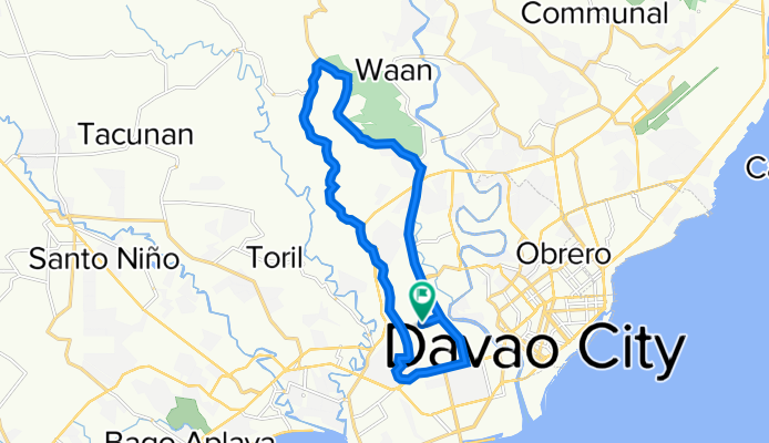 Restful route in Davao City