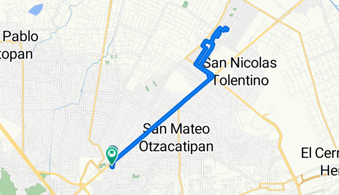 De Calle Independencia N 1, Toluca de Lerdo a Calle Independencia N 6, Toluca de Lerdo