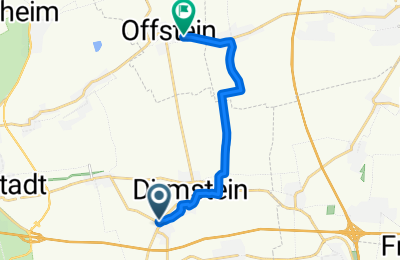 Route in der Bikemap App öffnen