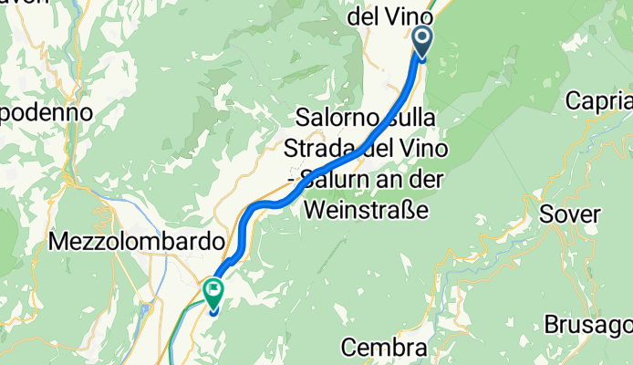 Da Via Cava 50, Laghetti a Via Biasi 80, San Michele All'adige