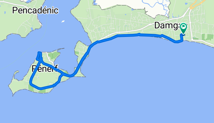 Relaxed route in Damgan