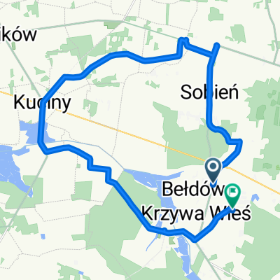 Bełdów-Krzywa Wieś 36–42, Aleksandrów Lódzki do Na Górce 2, Ciężków