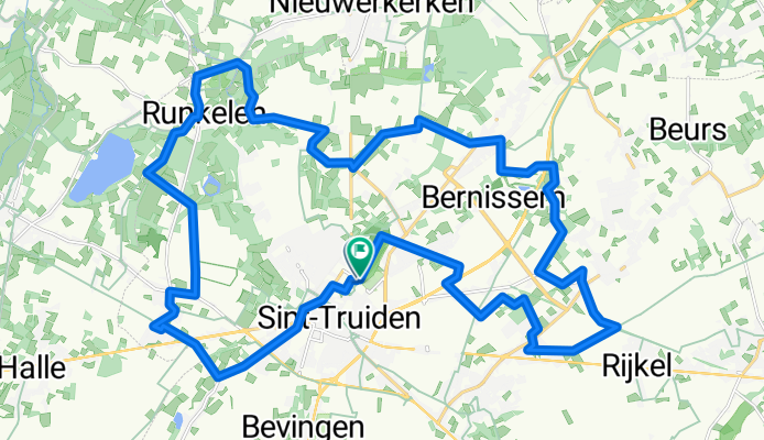Kattenstraat 25, Sint-Truiden naar Speelhoflaan 5, Sint-Truiden