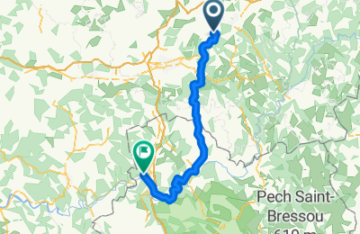 Route in der Bikemap App öffnen