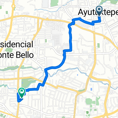 De 1a Avenida Sur a Calle San Jose, San Salvador