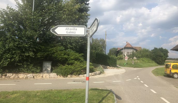 Photo 1 of the Bikemap route "Murten senza los ciclistas contra kcal..."