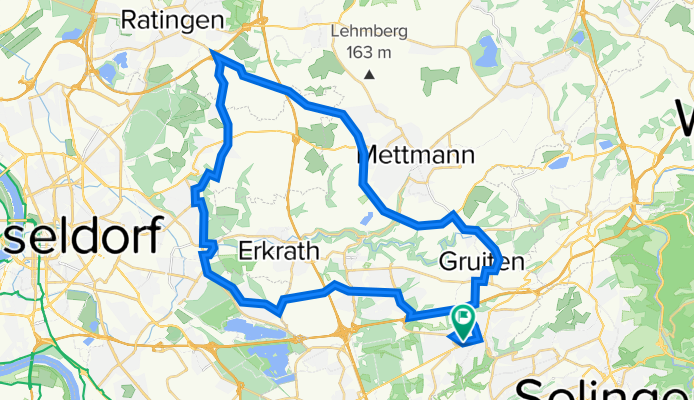 Mettmann-Ratingen-Düsseldorf-Erkrath