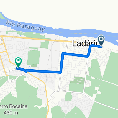 Restful route in Corumbá
