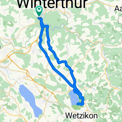 Dammwiesenstrasse 10, Winterthur nach In Wannen 17, Winterthur