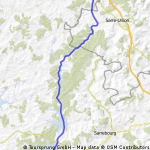 Kanal-Tour von Saaralbe nach Gondrexange