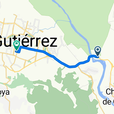 De Carretera Panamericana, Ribera Cahuare a Avenida 20 de Noviembre 16, Tuxtla Gutiérrez