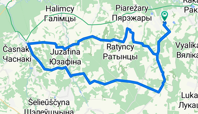 Лунные горы, Раков, 35км