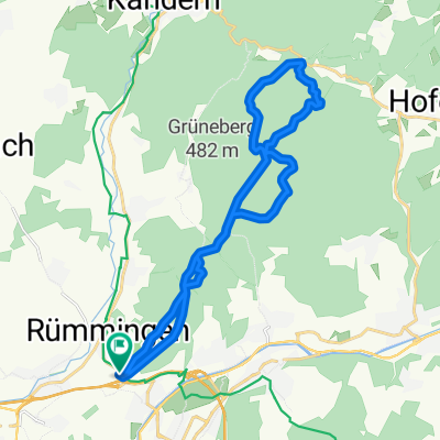 Tumringen - Glashütte - Tumringen