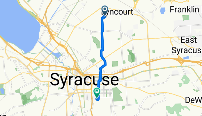 Easy ride in Syracuse