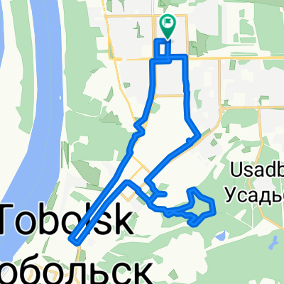 Restful route in Тобольск