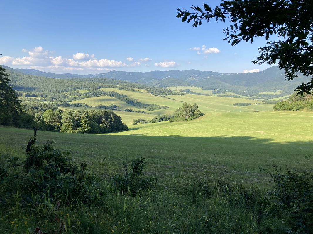 Moderate route in Uhrovec