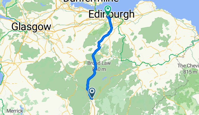 20 High Street, Moffat to Murrayfield Avenue, Edinburgh