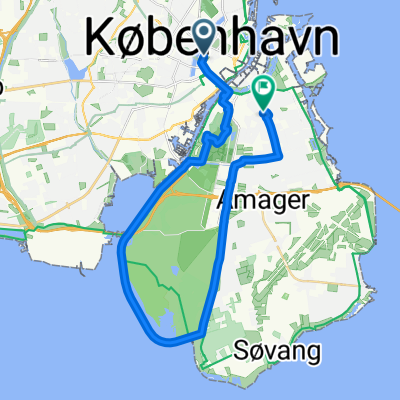 Nørre Farimagsgade 17, Copenhagen to Amagerbrogade 92, Copenhagen