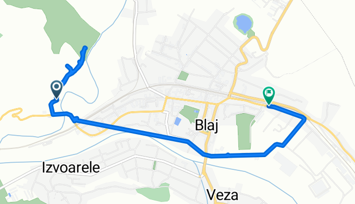 Restful route in Blaj