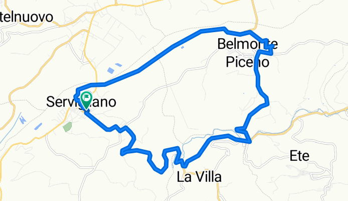 Steady ride in Servigliano