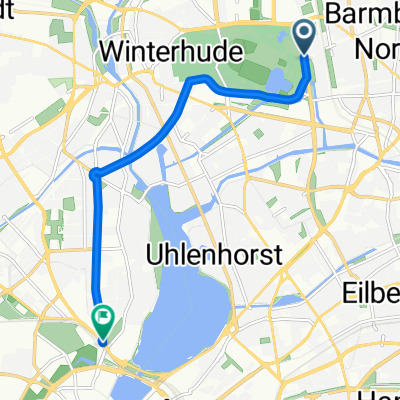 vom Dammtor zum Stadtpark