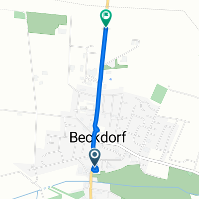 Moderate route in Beckdorf