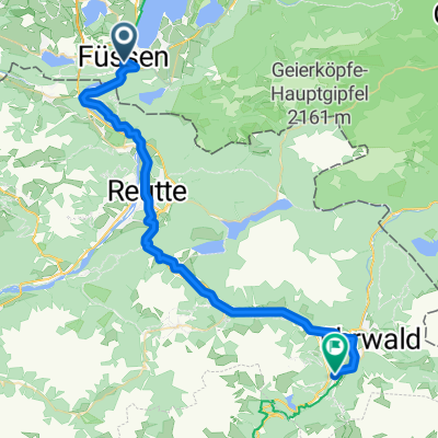 3. Etappe  Biberwier Österreich