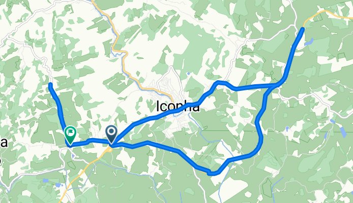 Moderate route in Iconha