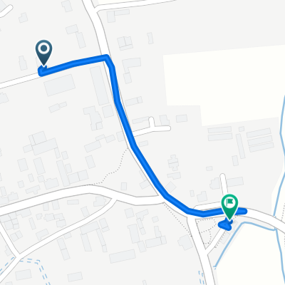 Restful route in Kamiennik