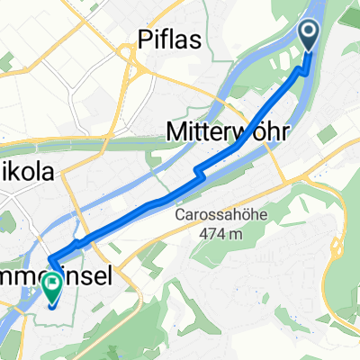 Breslauer Straße 122, Landshut nach Altstadt 78, Landshut