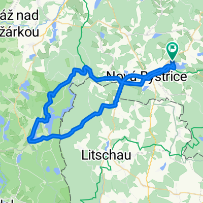 Nová Bystřice - Chlum u Třeboně