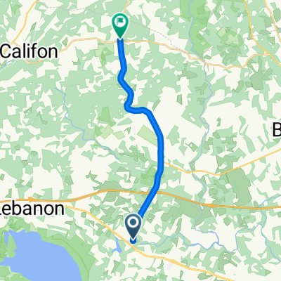 Fast ride in Califon