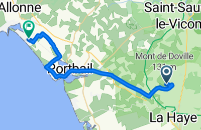 Route in der Bikemap App öffnen