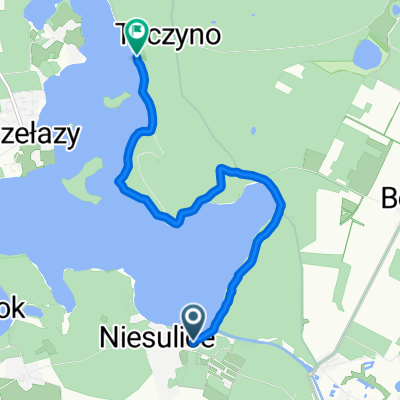 Relaxed route in Lubrza
