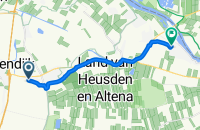 Route in der Bikemap App öffnen