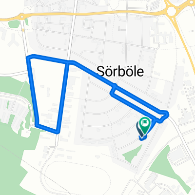 Yttergatan 22, Skellefteå to Yttergatan 22, Skellefteå