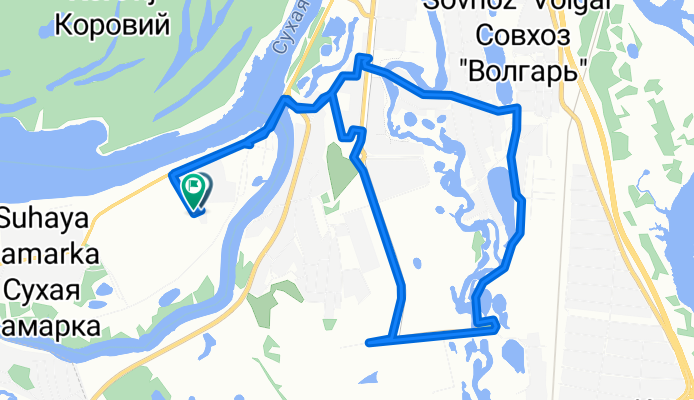 От Белорусская улица, 42, Самара до Белорусская улица, 42, Самара