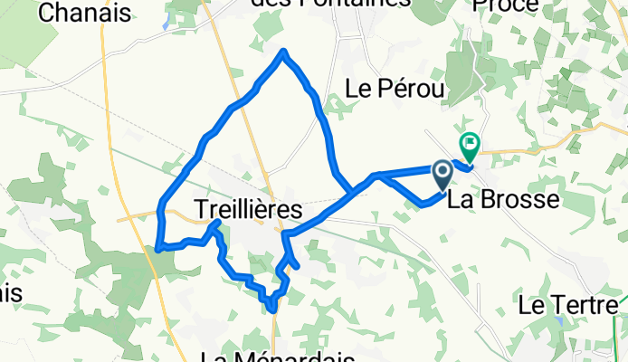 Itinéraire vers 2bis Chemin des Cèpes, La Chapelle-sur-Erdre
