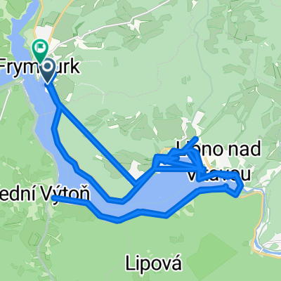 Frymburk to Frymburk