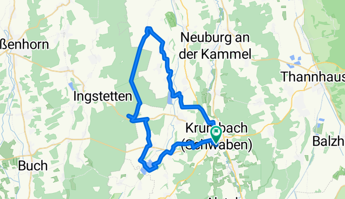 Mindelheimer Straße 40F, Krumbach (Schwaben) nach Mindelheimer Straße 40F, Krumbach (Schwaben)