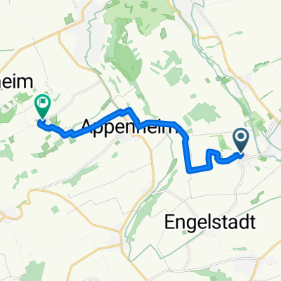 Hauptstraße 22, Bubenheim to Laurenziberg 1, Gau-Algesheim